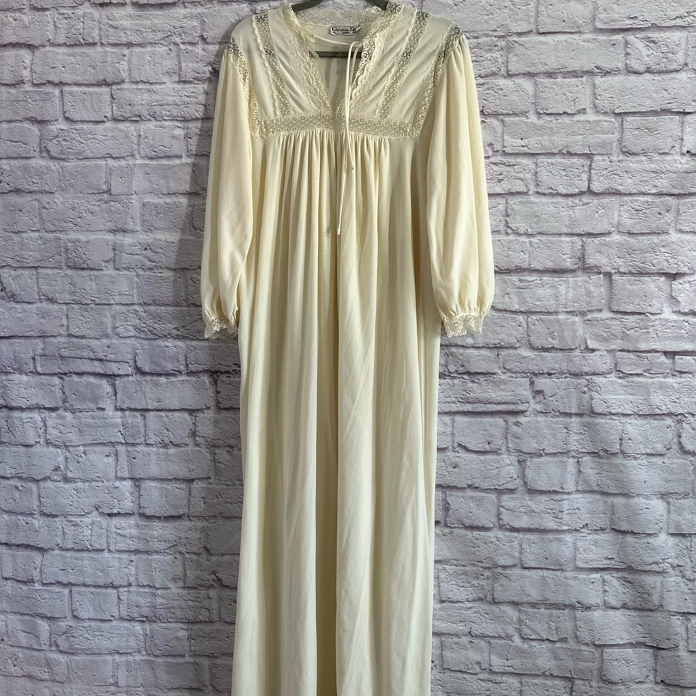 Vintage Christian Dior maxi  women’s night gown - Picture 2 of 7